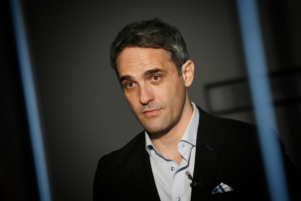 Beograd 04.03.2023. Ekipa poslednjeg filma reditelja Puriše Đorđevića, “Usta puna zemlje” predstavila je ovaj projekat u susretu sa medijima u okviru 51. FEST-a