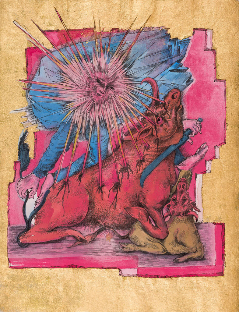 Izložba "Voleo bih da sam praistorijski Direr" Damjana Kovačevića
Salon Muzeja grada Beograda