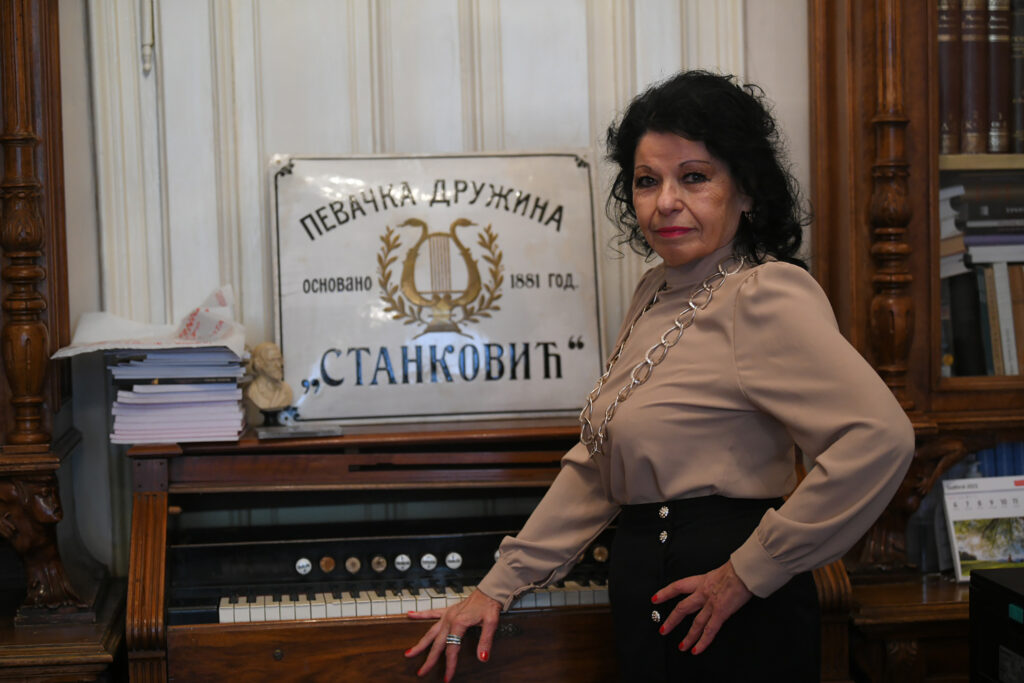 Beograd 06.03.2023. Muzicka skola Stanković, poseta i interviju Beti Djodjević