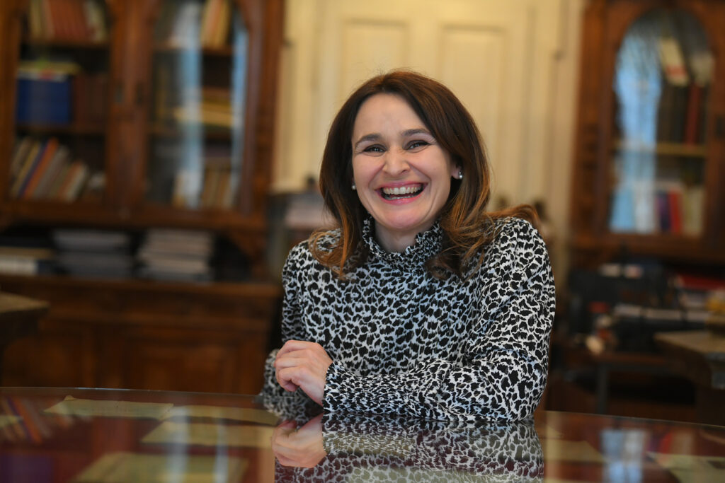 Beograd 06.03.2023. Muzicka skola Stanković, poseta i interviju Beti Djodjević