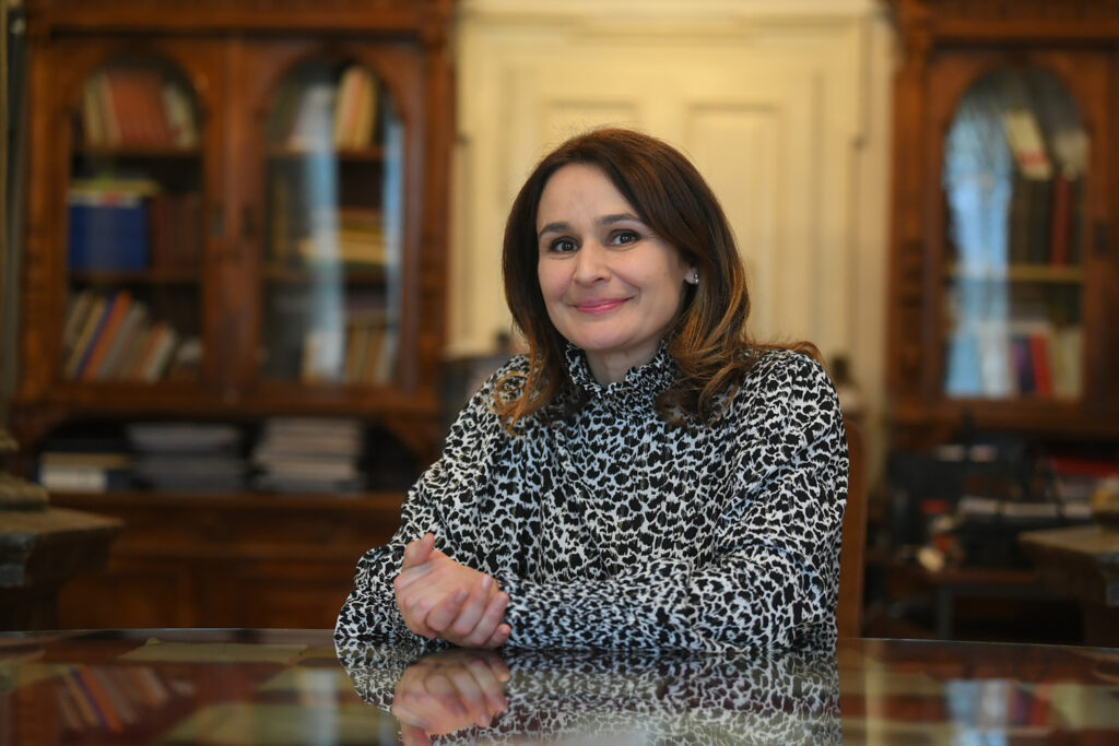 Beograd 06.03.2023. Muzicka skola Stanković, poseta i interviju Beti Djodjević