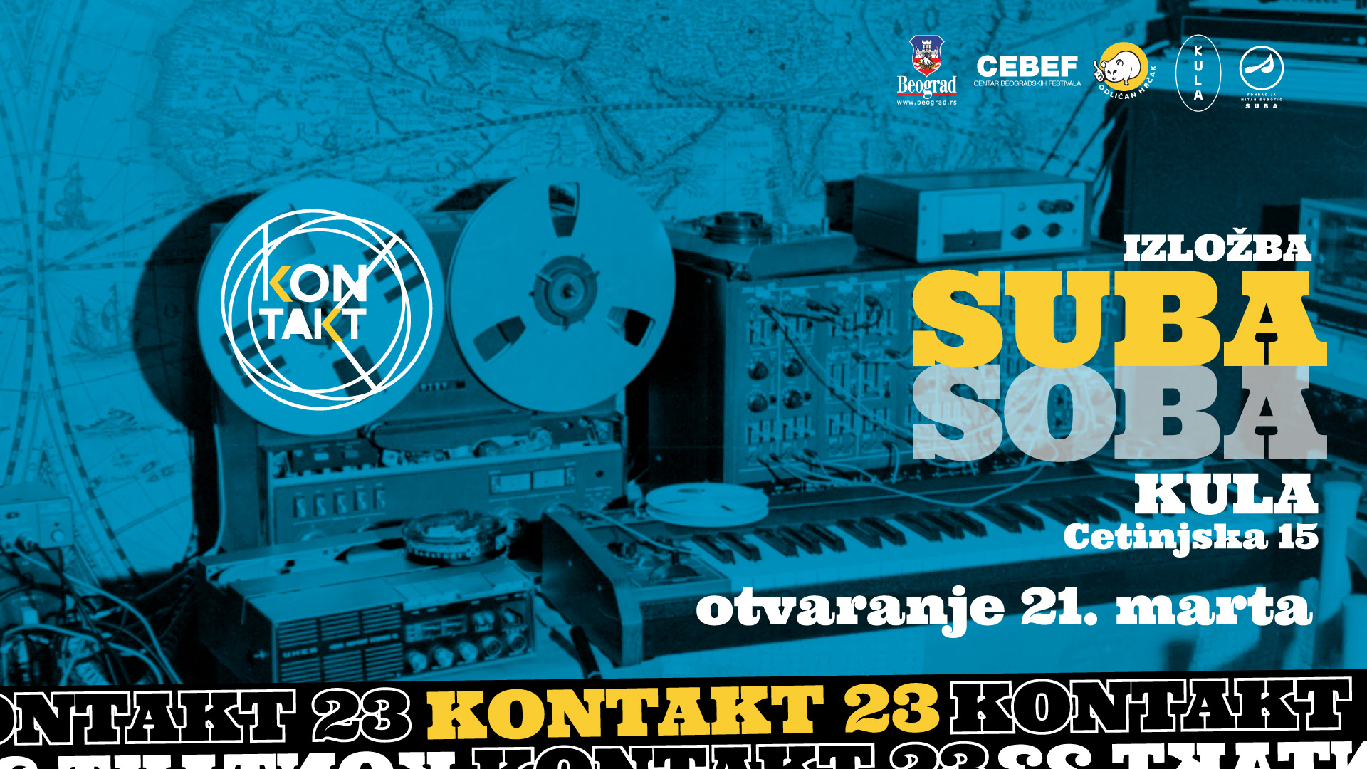 Interaktivna instalacija SUBAsoba na #Kontakt23