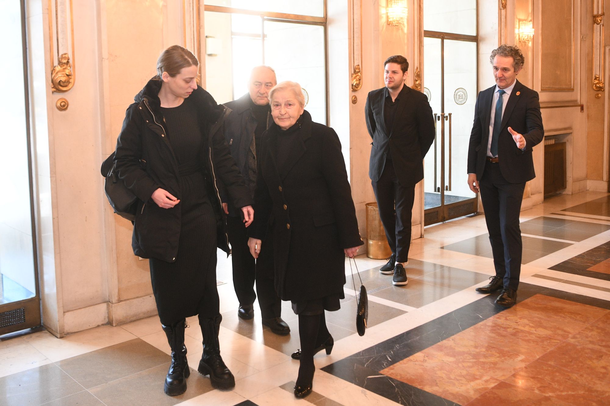 Beograd 18.03.2023. Komemoracija glumcu Tanasiju Uzunoviću u Narodnom pozorištu u Beogradu. Tanasije Uzunović, komemoracija, Narodno pozorište Foto: Filip Krainčanić/Nova.rs