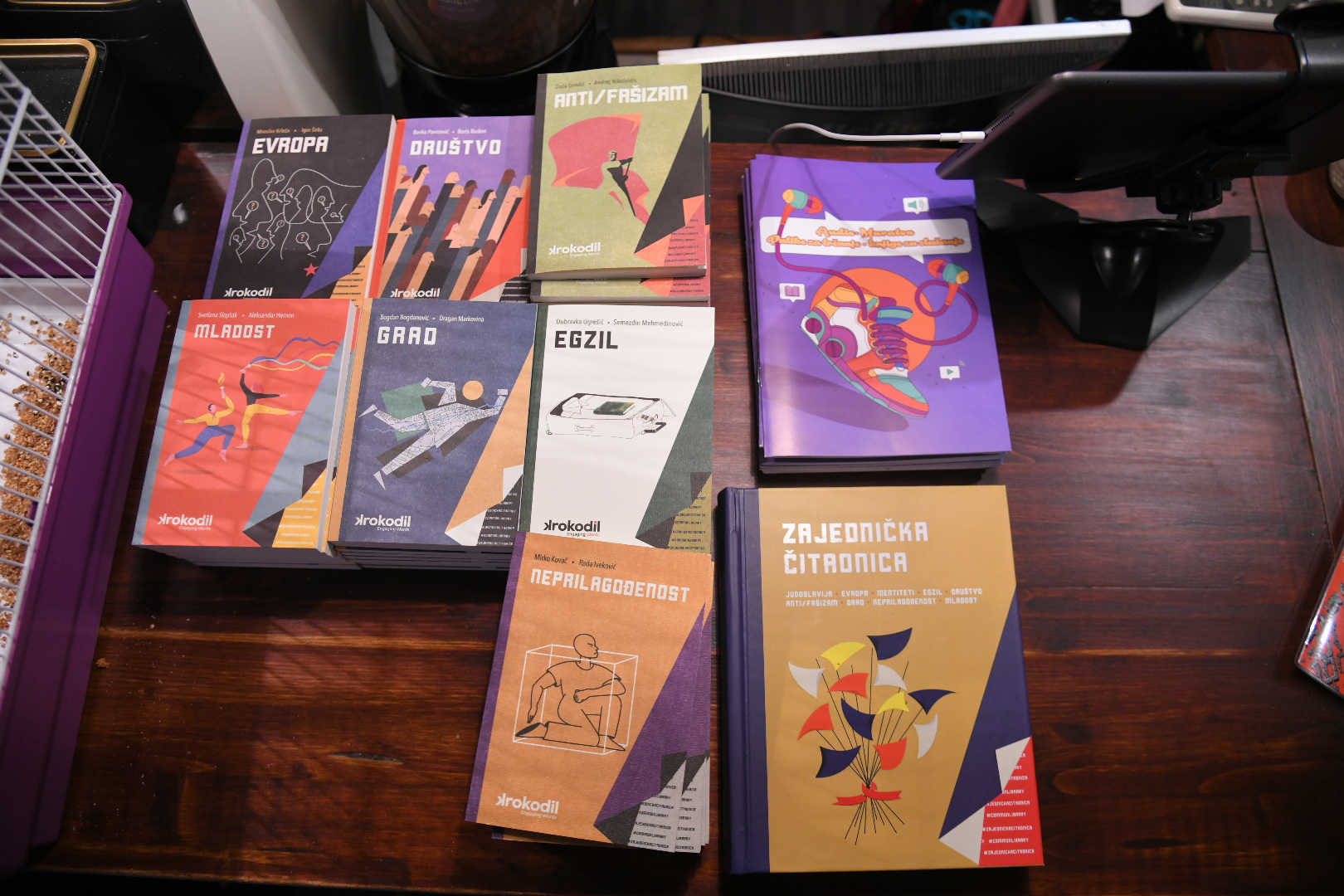 Krokodil, susret pisaca