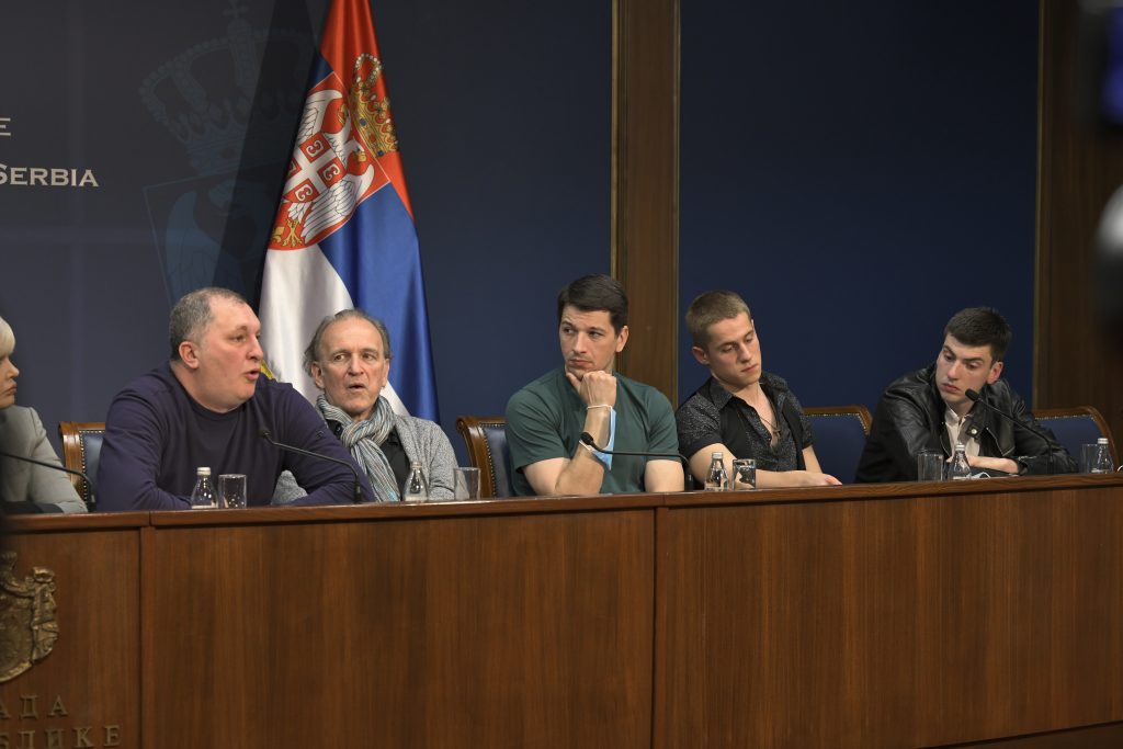 Beograd 05.06.2020. Promocija filma Košare, konferencija za novinare u Vladi republike Srbije Foto: Zoran Lončarević/Nova.rs