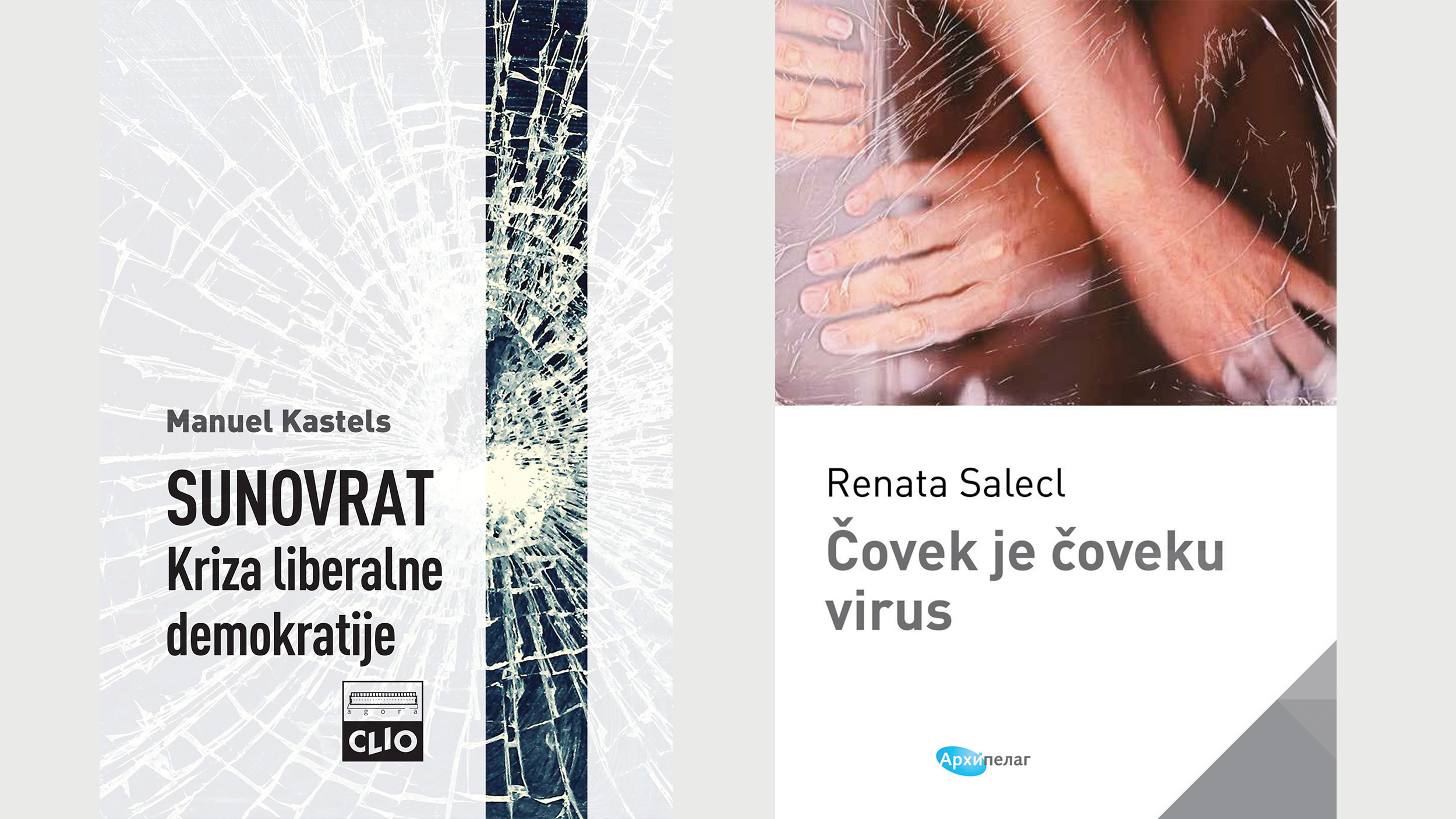 "Sunovrat" Manuel Kastels
   "Čovek je čoveku virus" Renatea Salecl