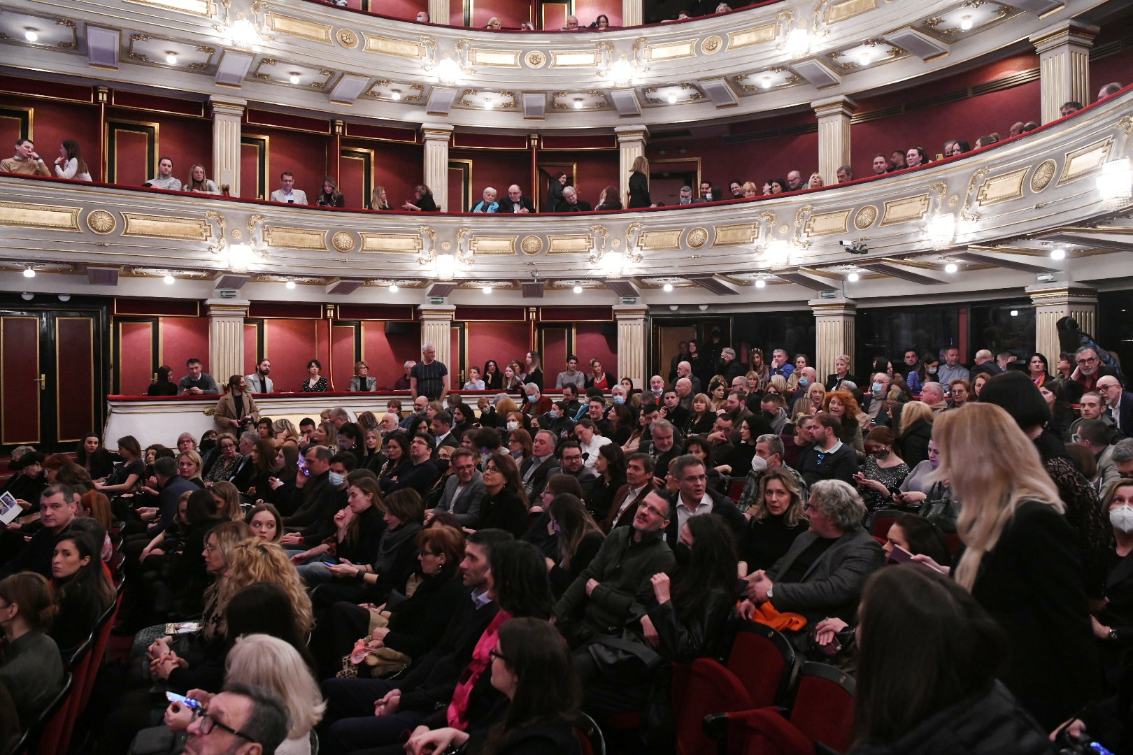 Beograd, 12.03.2022. Narodno pozorište, Premijera predstave " Godine vrana" Foto: Vesna Lalić/Nova.rs