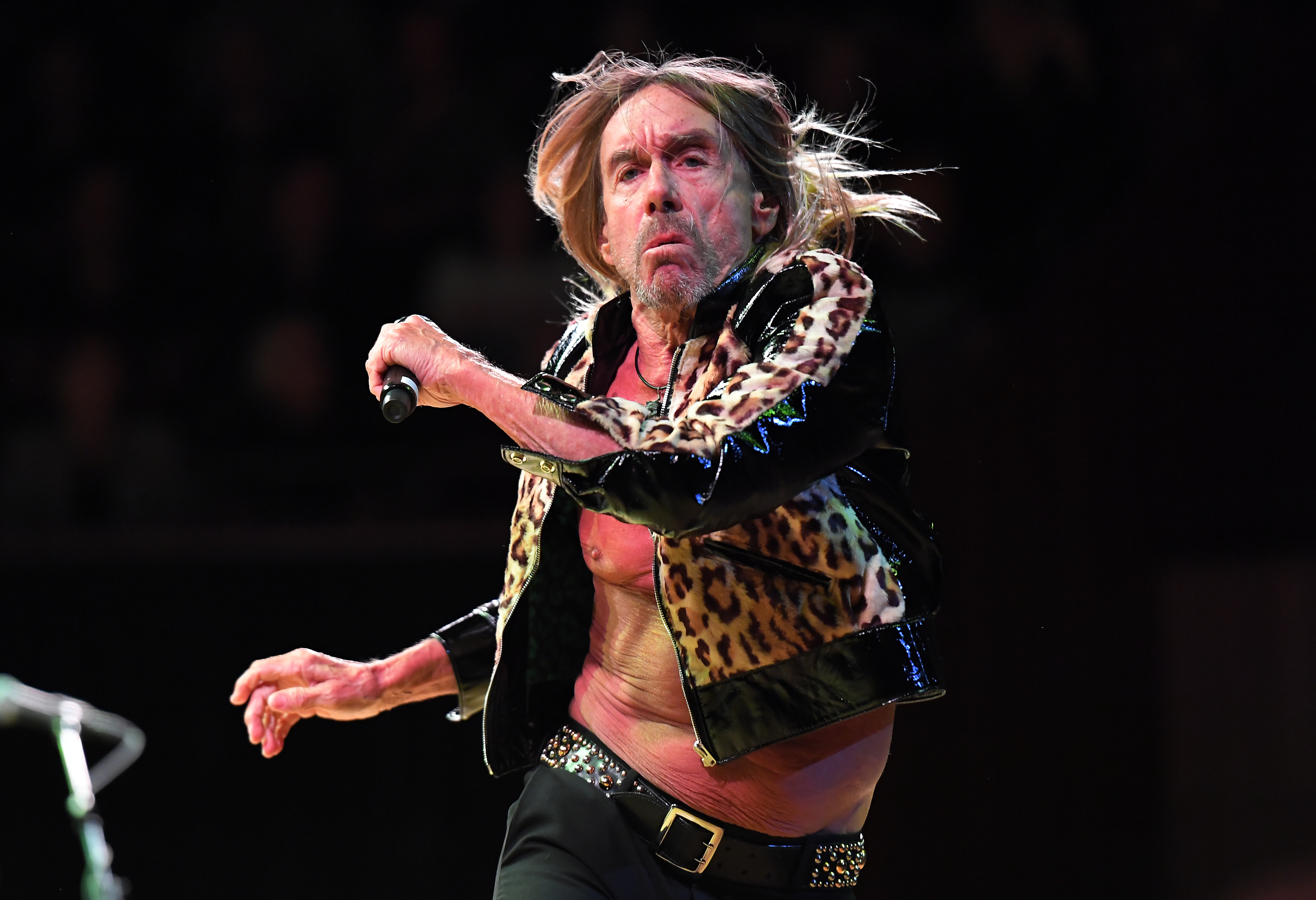 Iggy Pop in Sydney ad the Opera House
