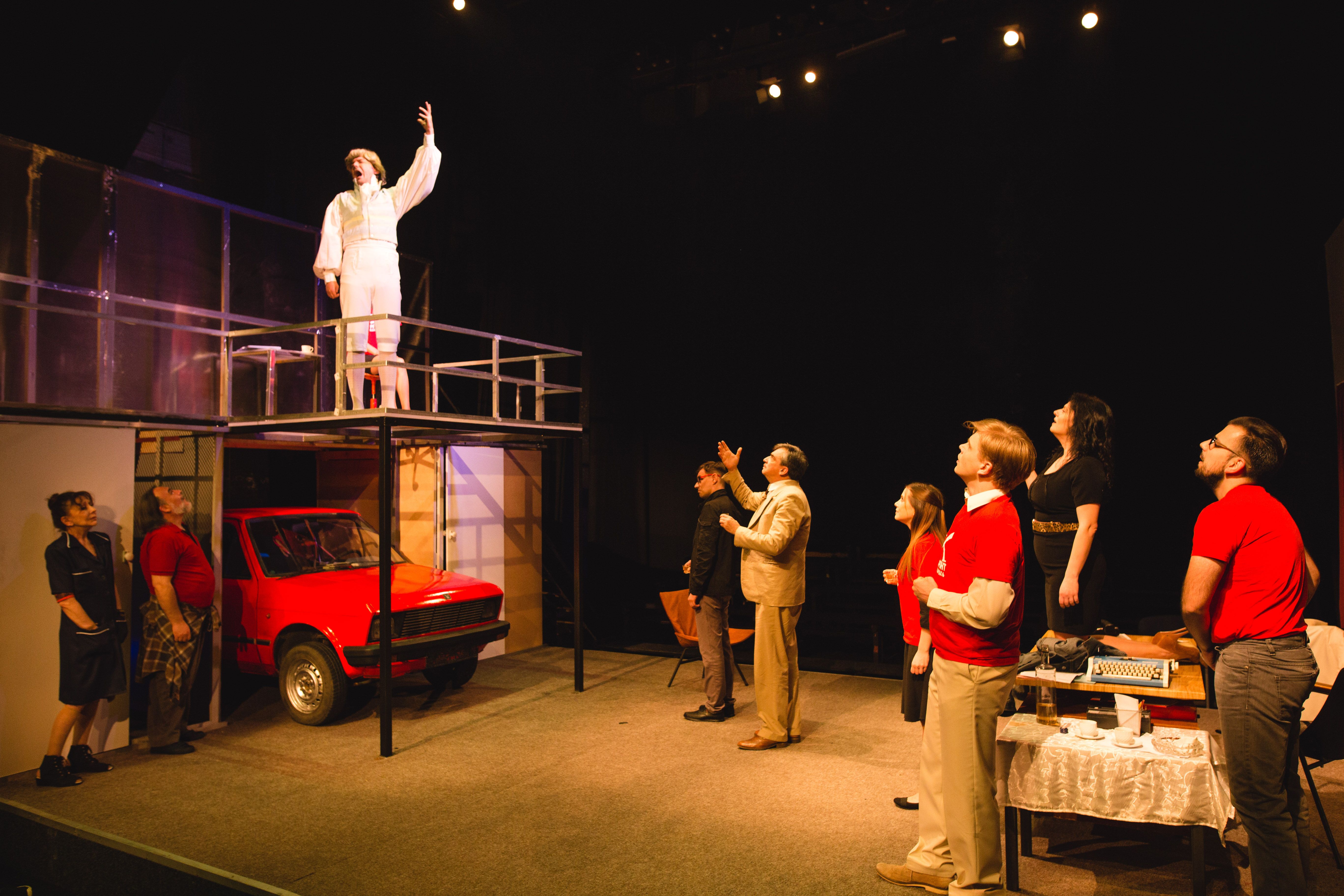 Uspomena na Crvenu zastavu, predstava, Kragujevački teatar