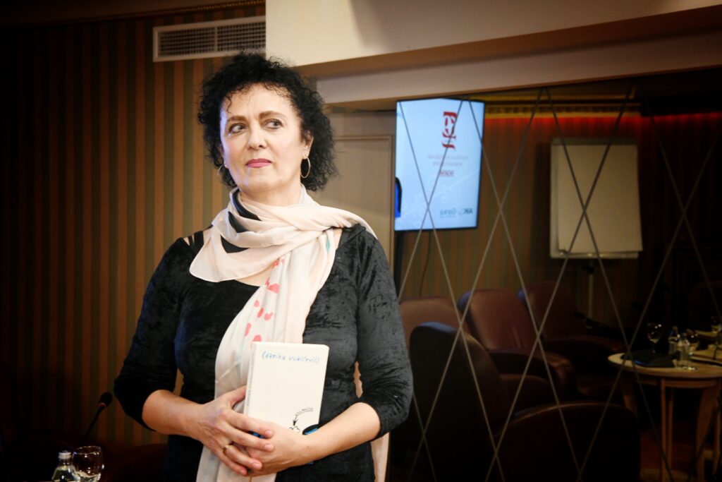 23. 01.2023Danica Vukićević,  NIN, Ninova nagrada
Foto: Vesna Lalić/Nova.rs