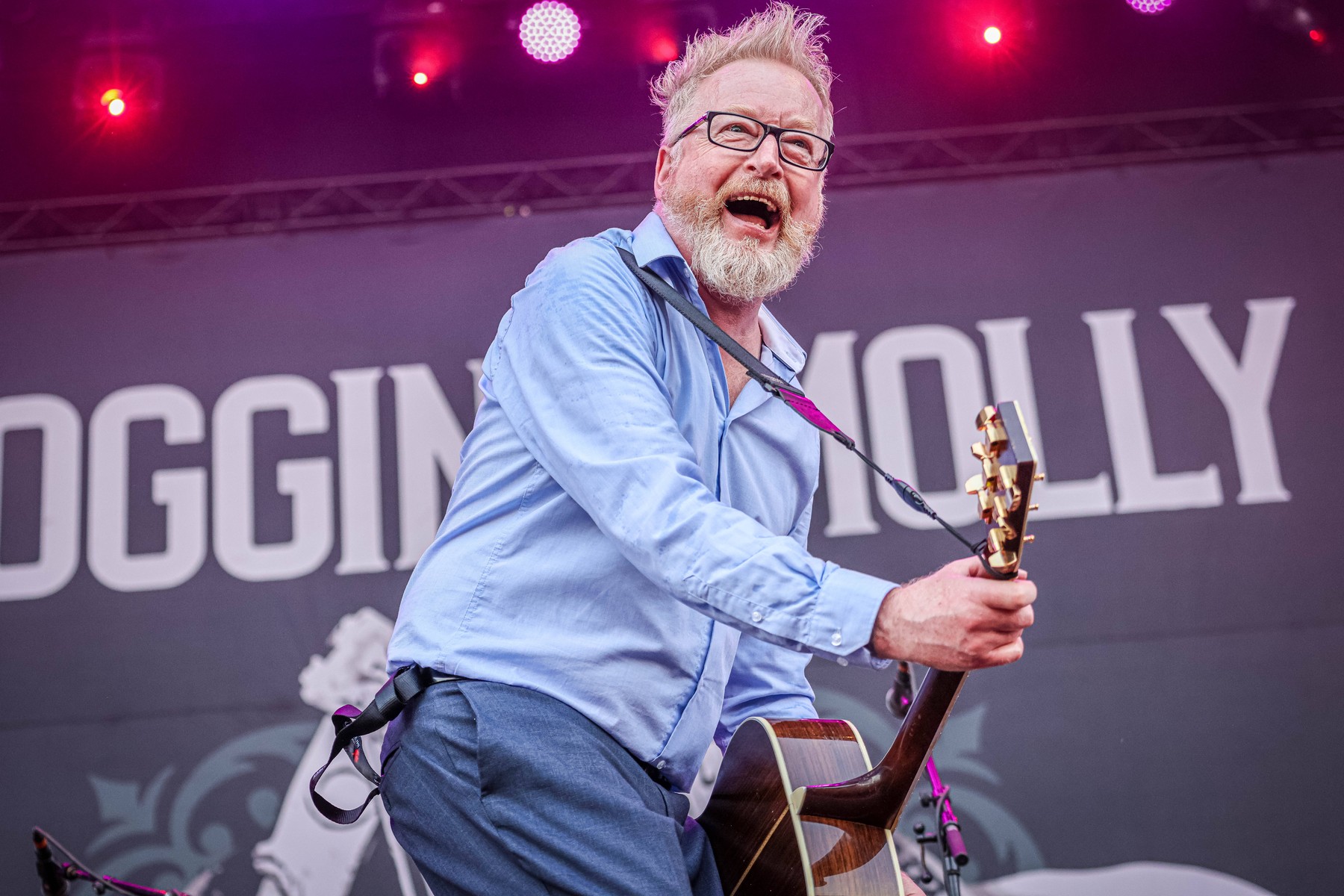 Entertainment Bilder des Tages  DasFest2022 am 22.07.2022 in Karlsruhe (Günter-Klotz-Anlage), Germany Flogging Molly bei