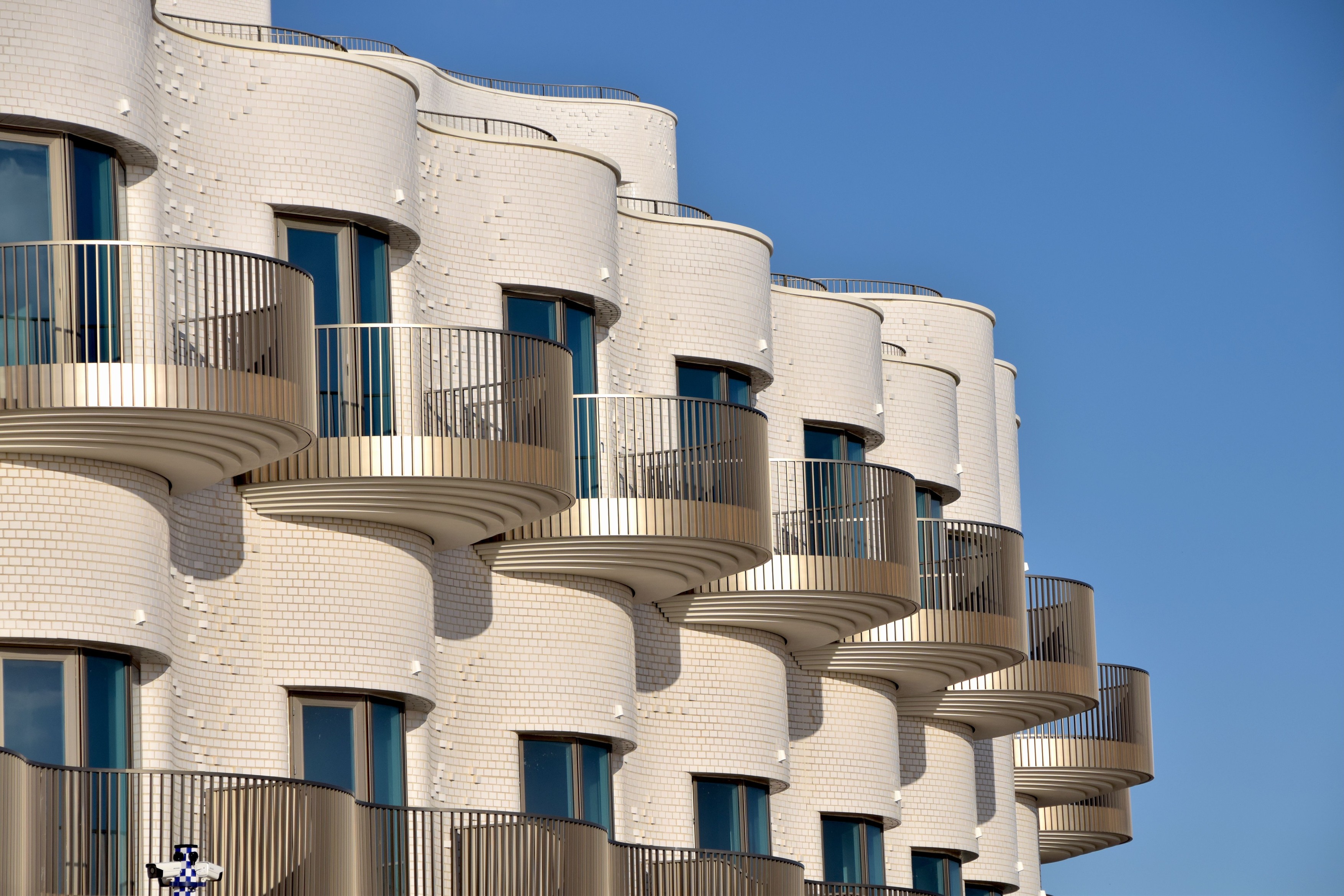 'Tinnitus Towers' Folkestone's controversial new development, Mermaid Beach, Folkestone, Kent, UK - 15 Nov 2023