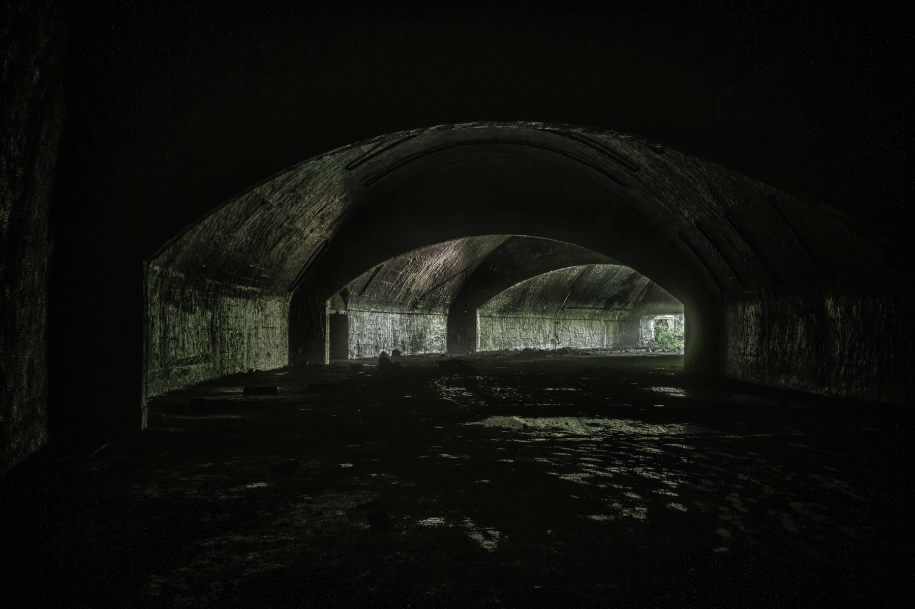 Abandoned Europe's largest underground airport and military air base