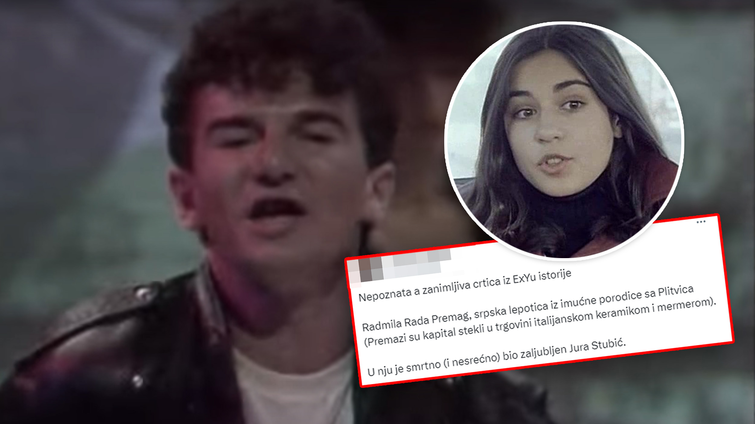 Jura Stublić vozio sam Premag Radu