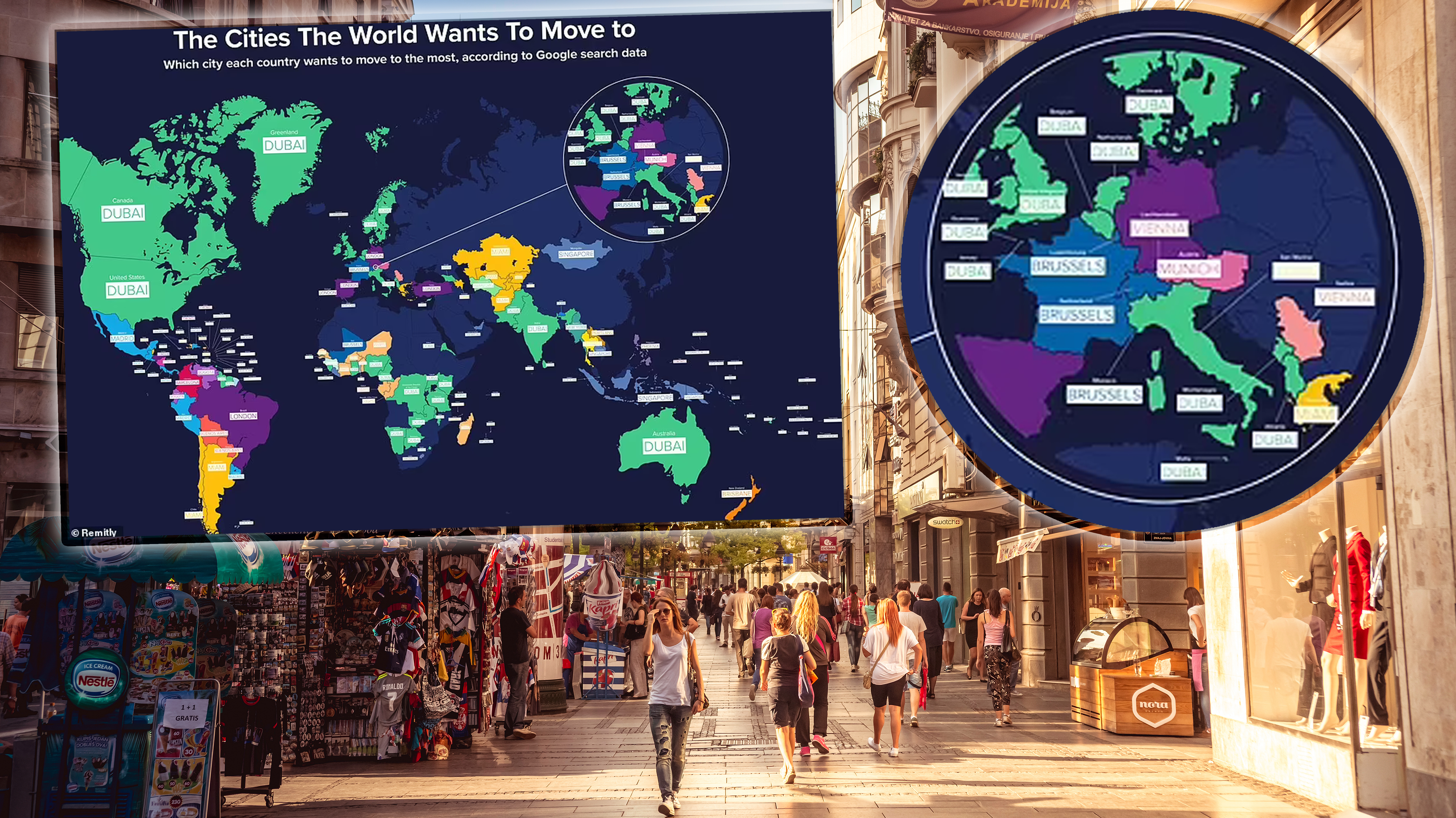 Belgrade,,Serbia,-,September,23:,Knez,Mihailova,Street,On,September