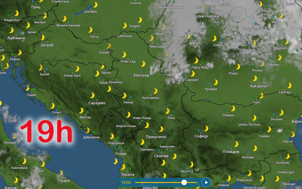vremenska prognoza nedelja 17 decembar sunce za glasanje