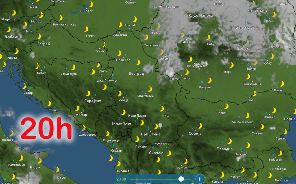 vremenska prognoza nedelja 17 decembar sunce za glasanje