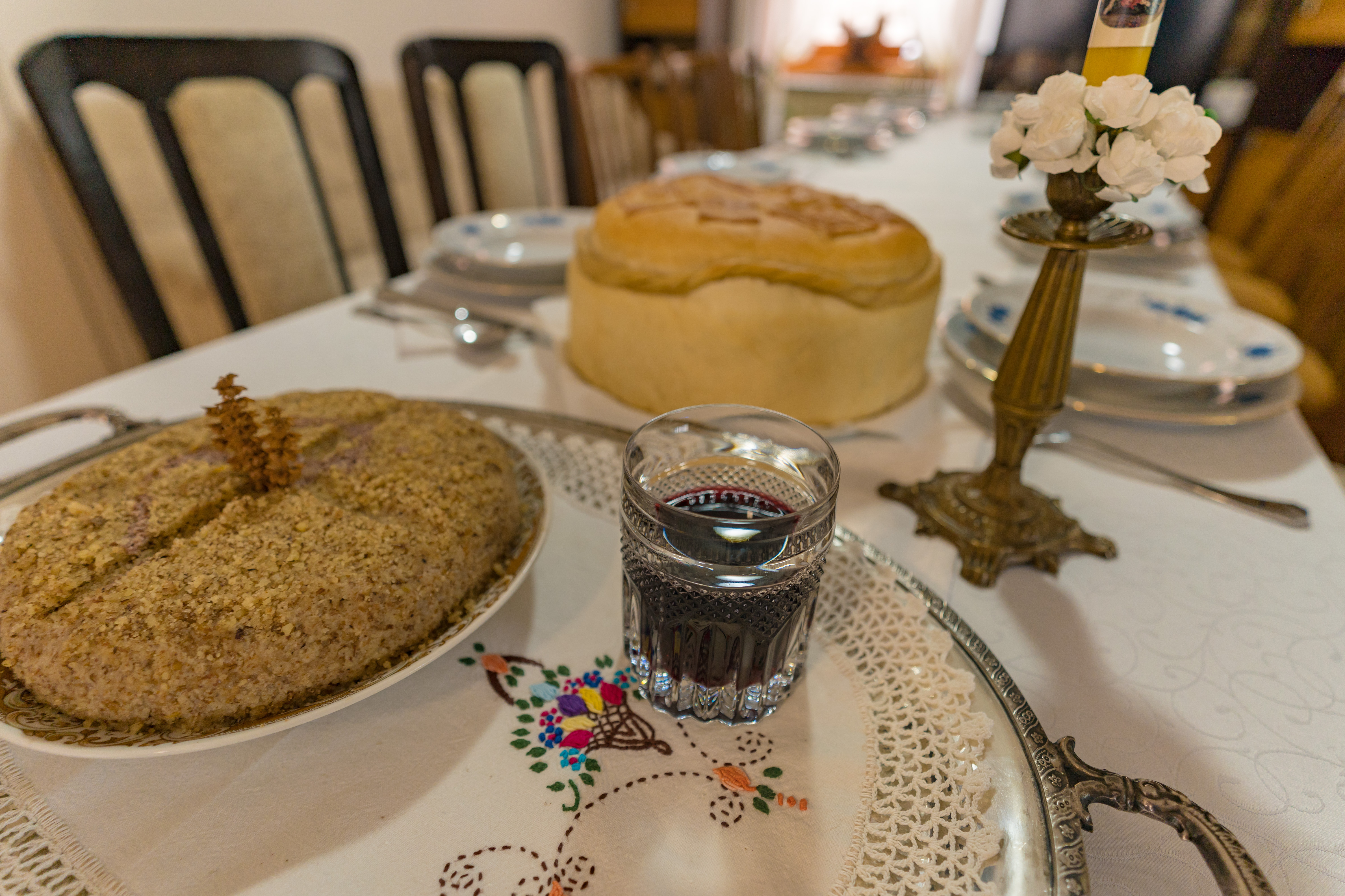 Slava, pravoslavna slava, slavski sto, kolač, sveće, žito Foto: Shutterstock