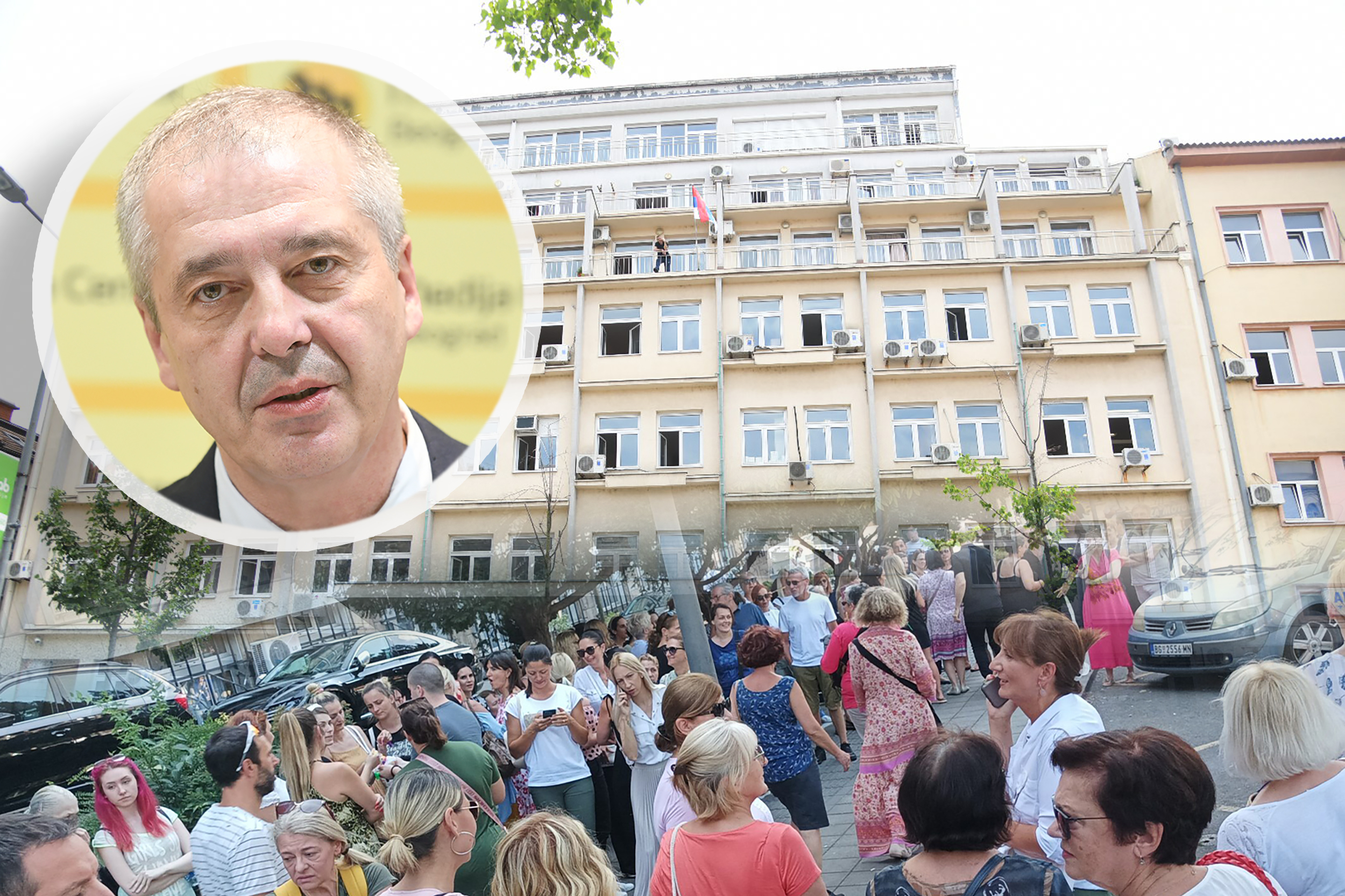 Prof dr Goran Radunović  reumatologija protest