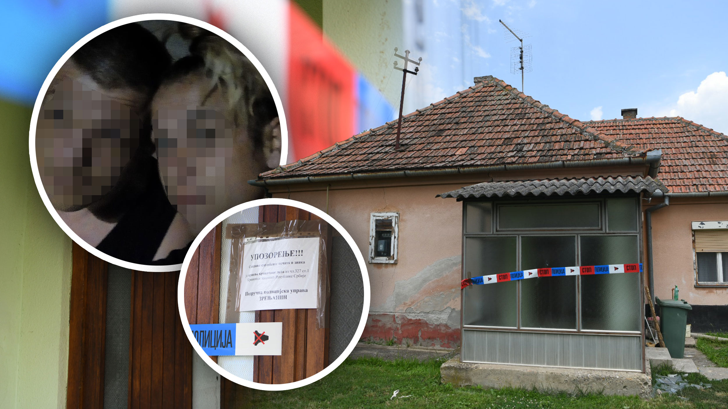 Hronika, Novi Bečej 19.06.2023 ubistvo  Robert Milošev (39) ubio je svoju suprugu Suzanu (41). kuca gde su ubijeni, Kombo