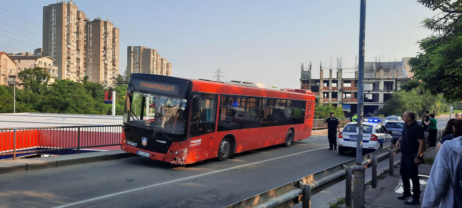 udes, požeška ulica foto:nova.rs