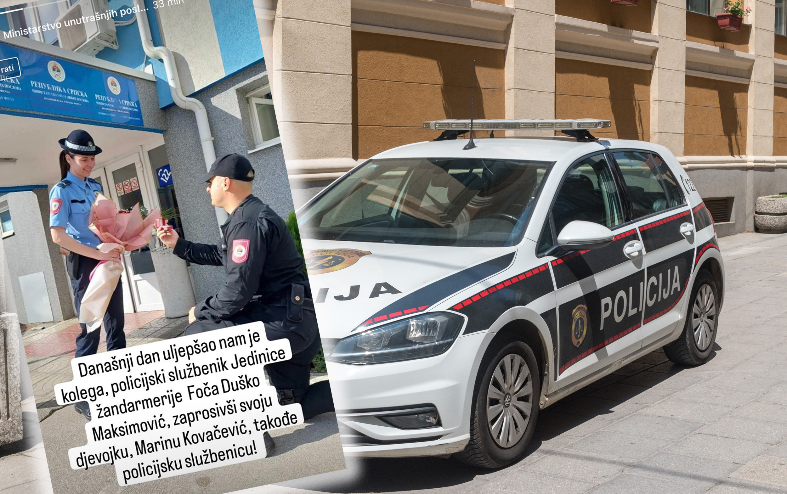 policija, zaprosio devojku
