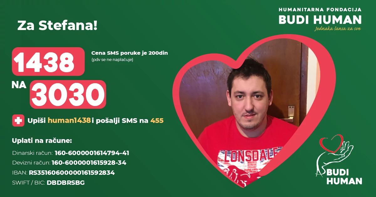 Stefan Đorđević, Budi human