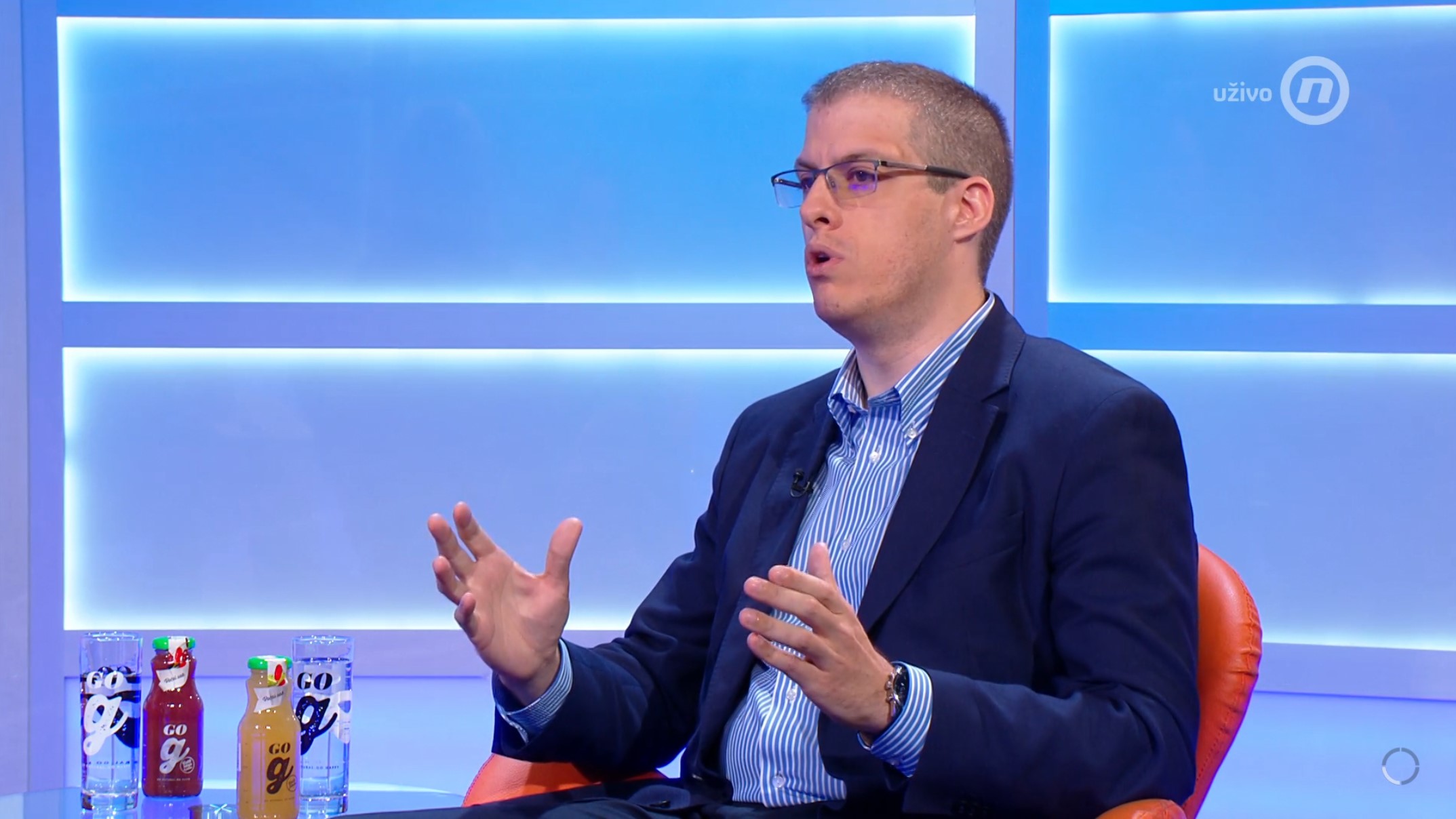 Ivan Ninić, emisija Utisak nedelje Foto: Nova