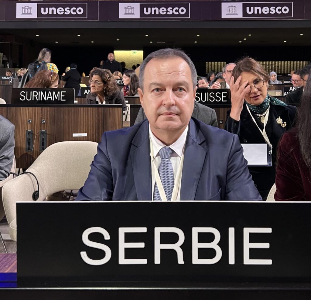 ministar dacic na 42 zasedanje generalne konferencije UNESKO