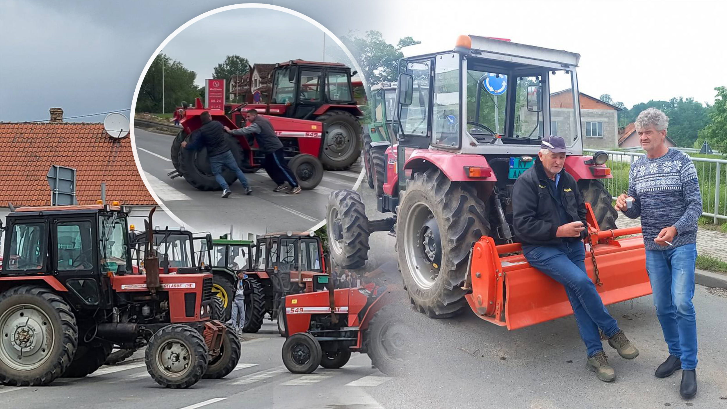 poljoprivrednici,-blokada,-traktor,-traktori