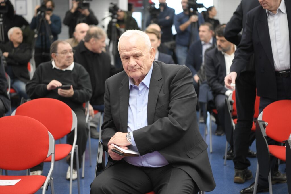 Beograd 18. decembar 2022. Komemoracija Sinisi Mijalovicu na stadionu Rajko Mitic (Marakana) Foto:Dragan Mujan/Nova.rs