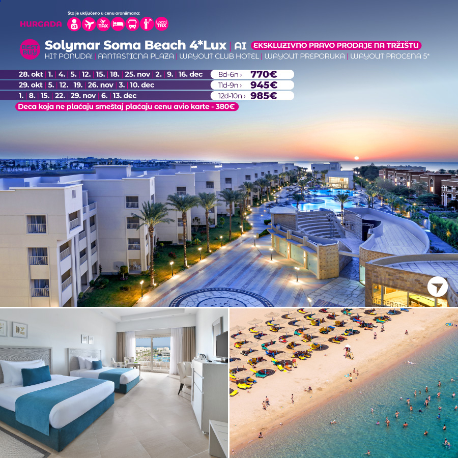 PR Wayout Hurgada Nova.rs 15.10 sa isticanjem na naslovnoj od 17H