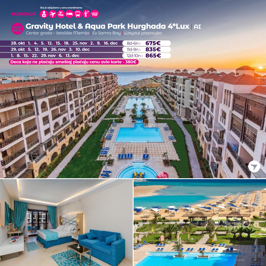 PR Wayout Hurgada Nova.rs 15.10 sa isticanjem na naslovnoj od 17H