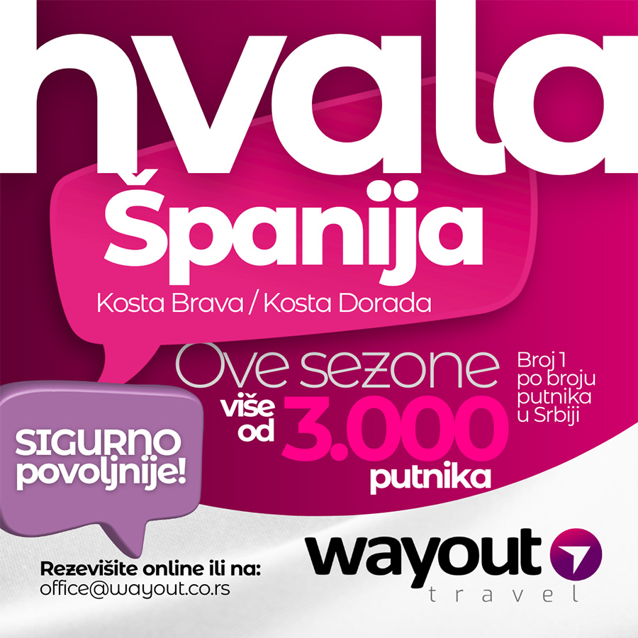 PR Wayout 1 Nova.rs 16.08. sa isticanjem na naslovnoj od 11h