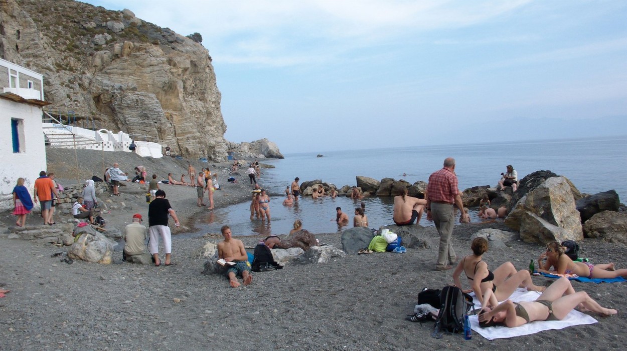 Embros Thermal springs on the Island of Kos Greece