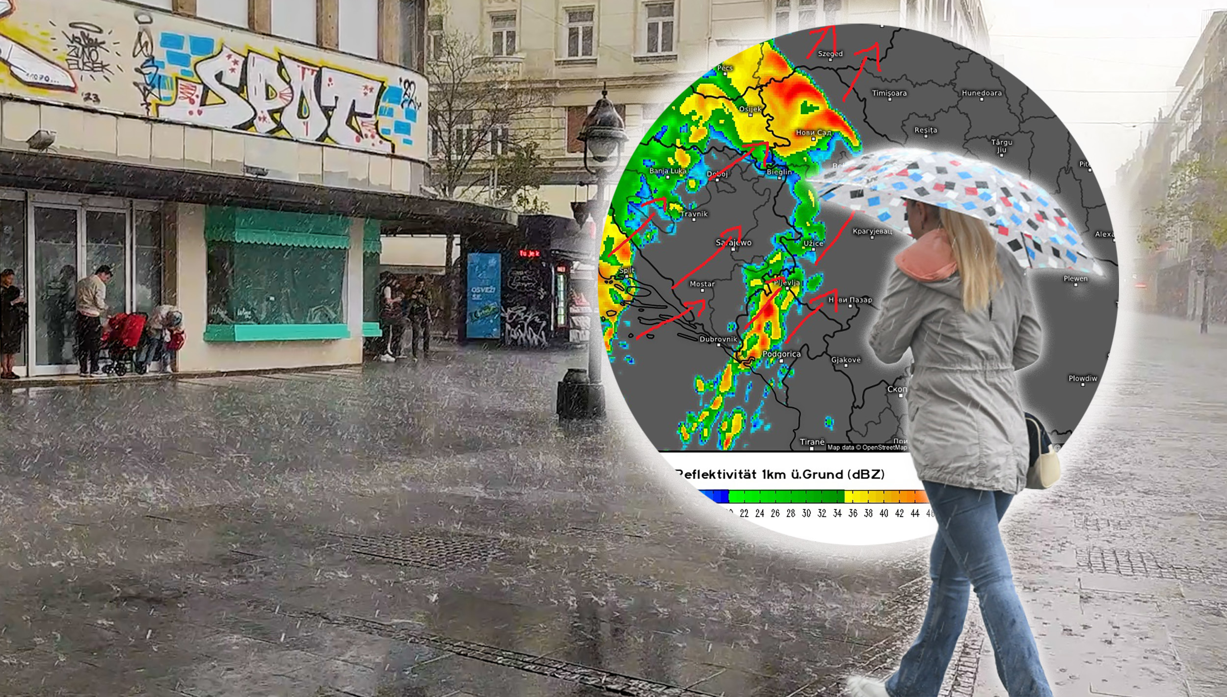 Satnica Marka Čubrila: Evo u koje vreme danas nepogode zahvataju Srbiju
, Pljusak nevreme Čubrilo kombo