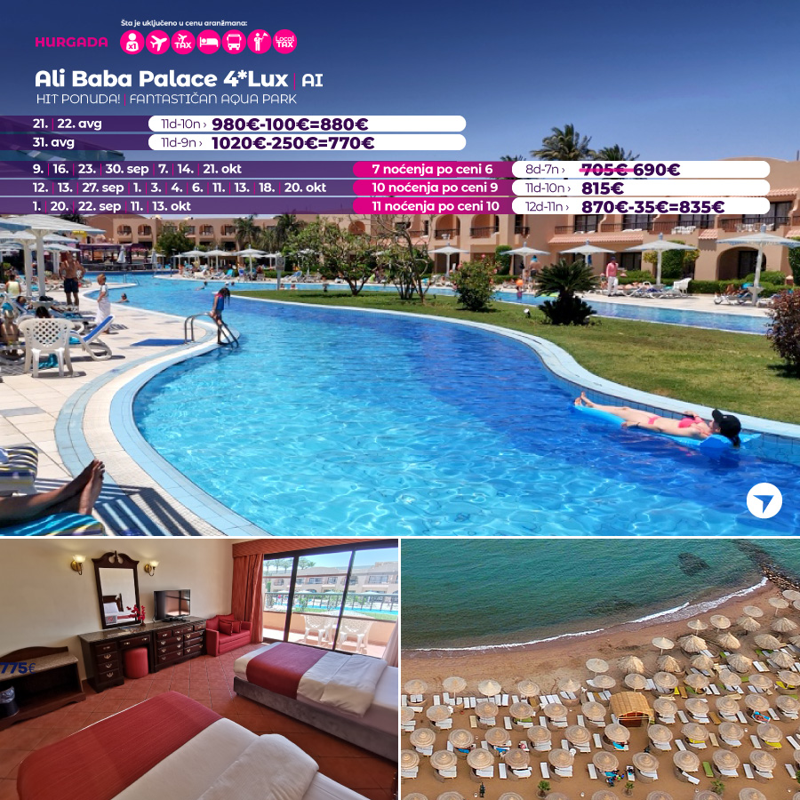 PR, Wayout, Leto 2023, Letovanje, Egipat, Hoteli Egipat