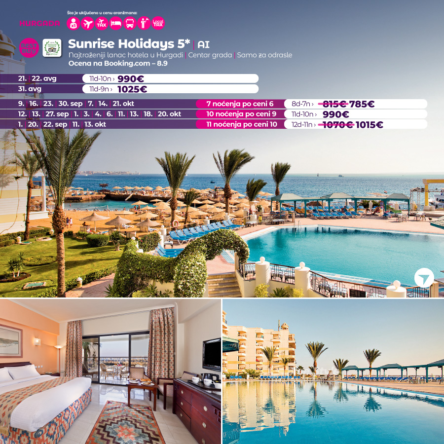 PR, Wayout, Leto 2023, Letovanje, Egipat, Hoteli Egipat