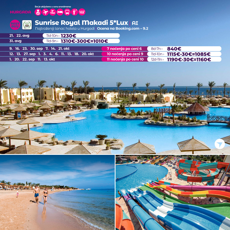 PR, Wayout, Leto 2023, Letovanje, Egipat, Hoteli Egipat