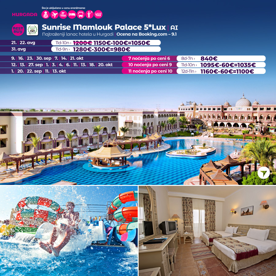 PR, Wayout, Leto 2023, Letovanje, Egipat, Hoteli Egipat