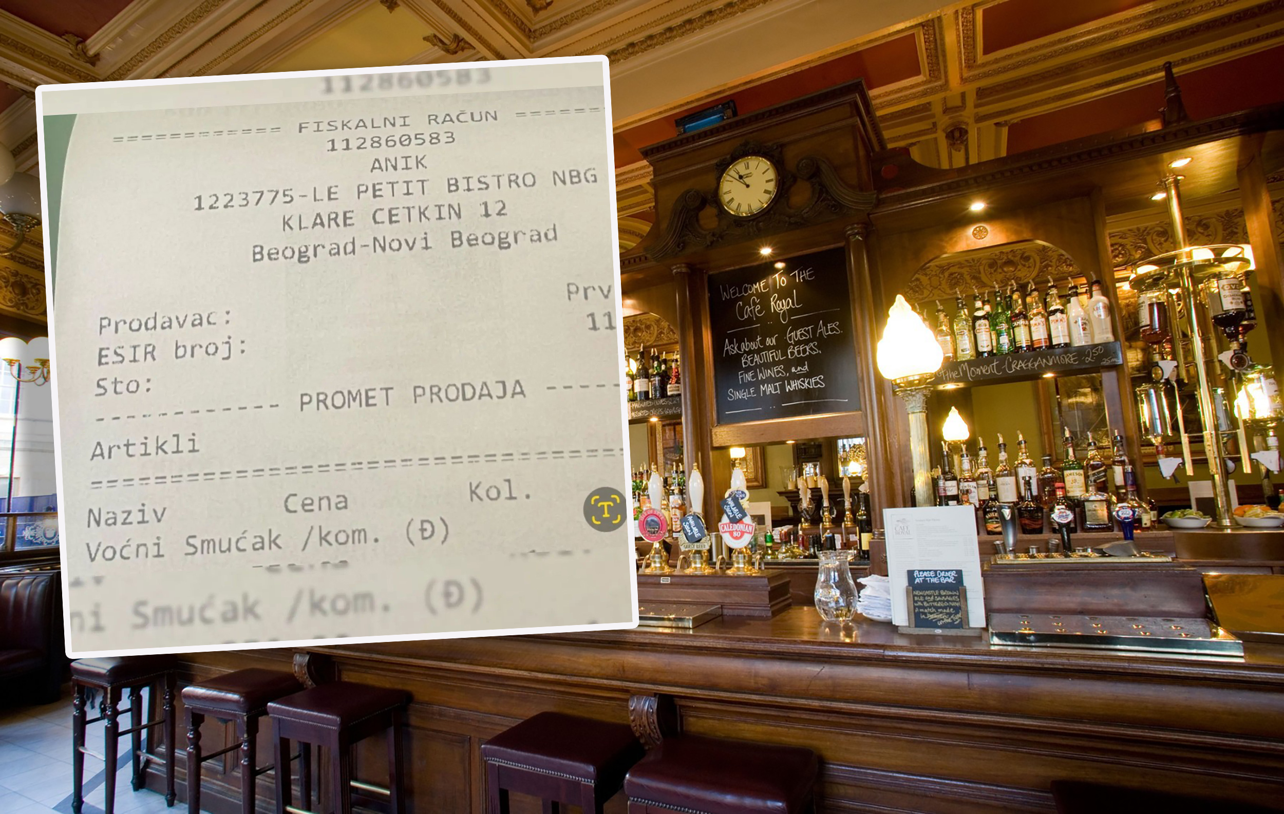 Cafe Royal Bar Edinburgh