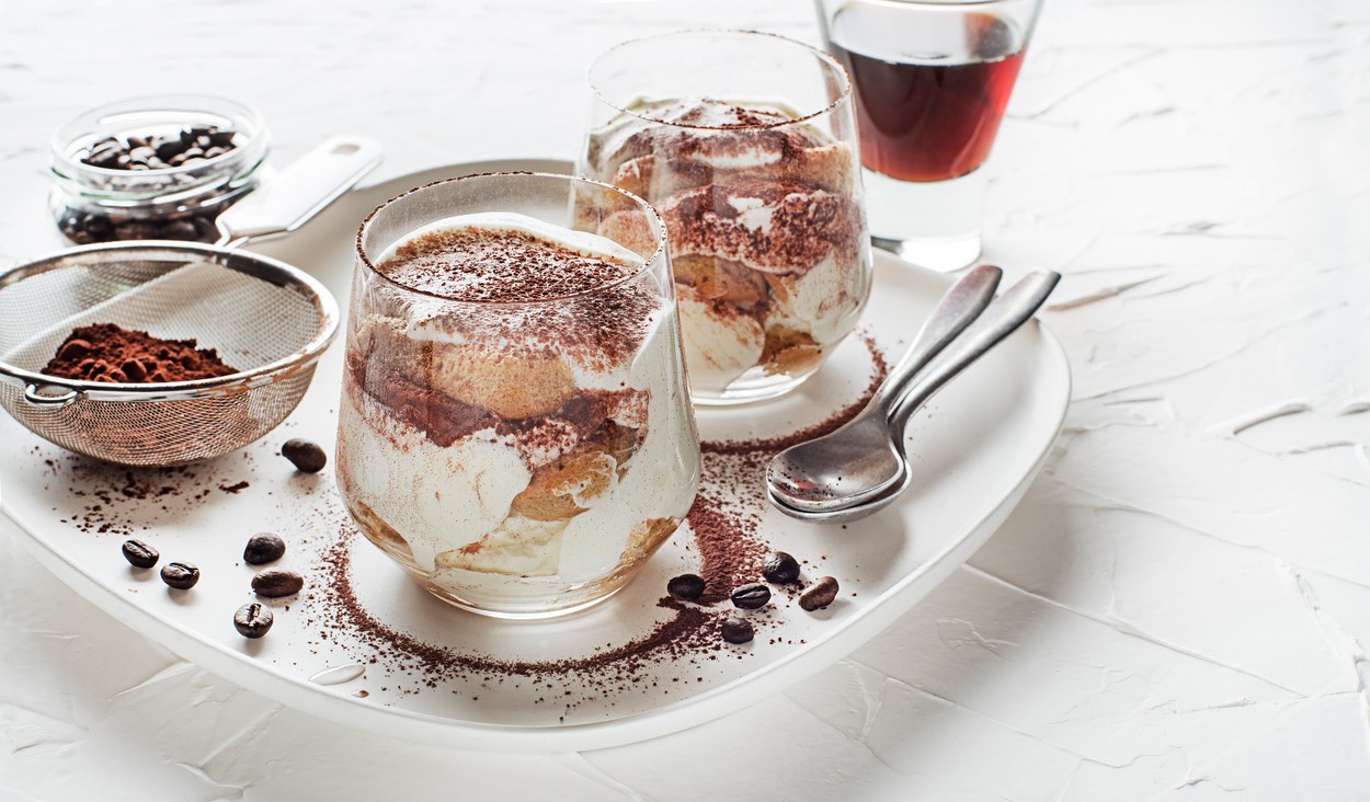 Tiramisu glass