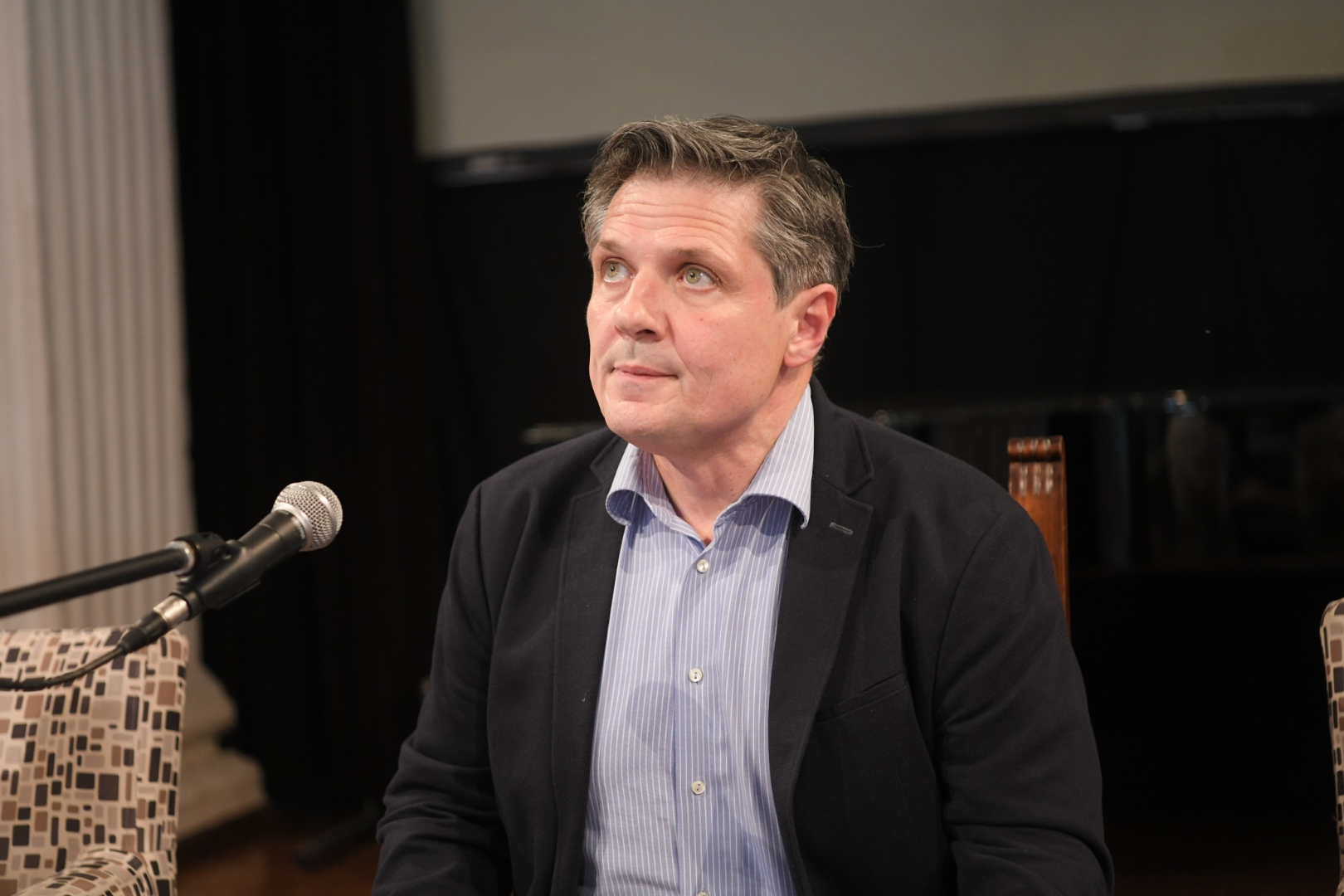 Beograd 26.05.2022. Promocija knjige Žarko Laušević knjiga padre, idiote, SKC, Nebojša Dugalić Foto: Dragan Mujan/Nova.rs