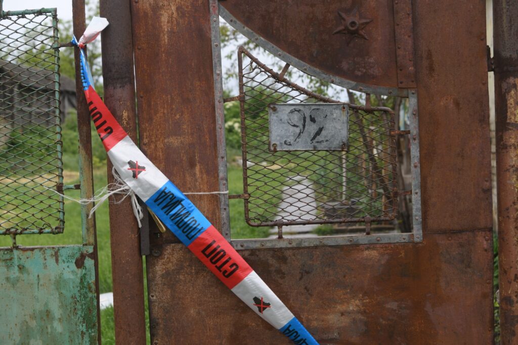 Radojevo 14.05.2023. Hronika, dečak od 13 godina sekirom napao ženu i njenog sina Foto: Dragan Mujan/Nova.rs