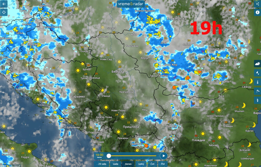 vreme iz sata u sat