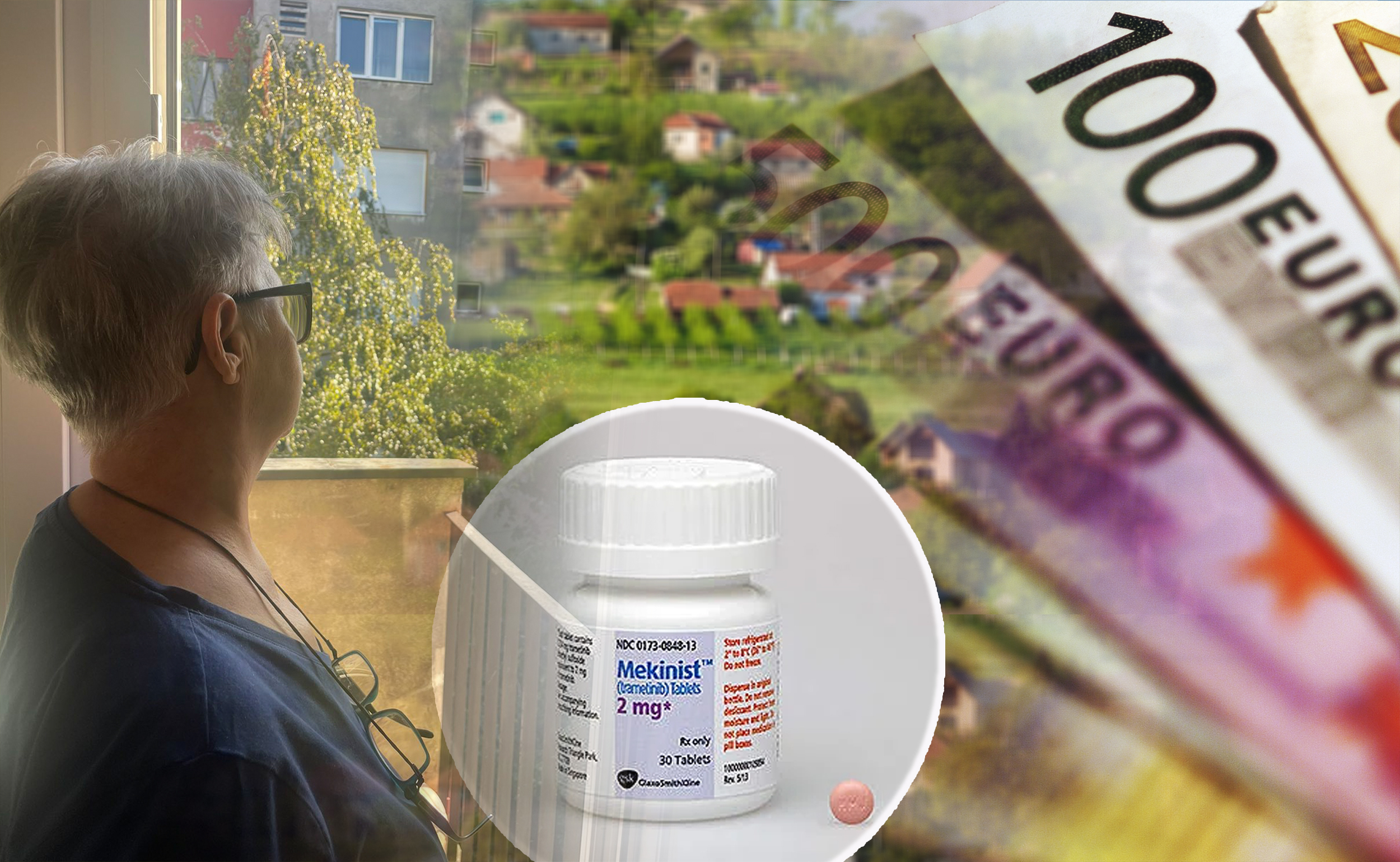 Panoramic,Photo,Of,Small,Rural,Settlement