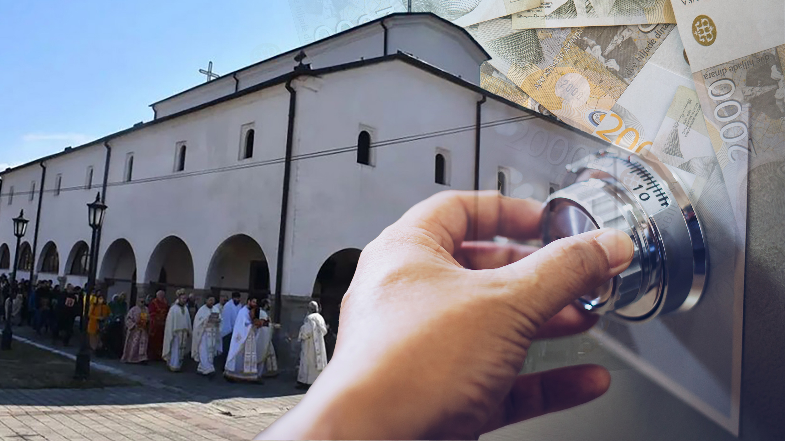 Eparhija vranjska;  Pod lupom misteriozni nestanak 5,2 miliona iz Eparhije vranjske: Sumnja se da je lopov “neko iznutra”