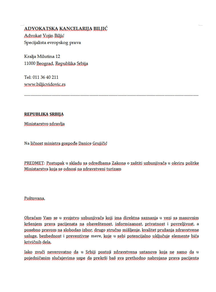 Privatna klinika sakrila Papa test od pacijentkinje, radili joj VTO, a ona boluje od kancera