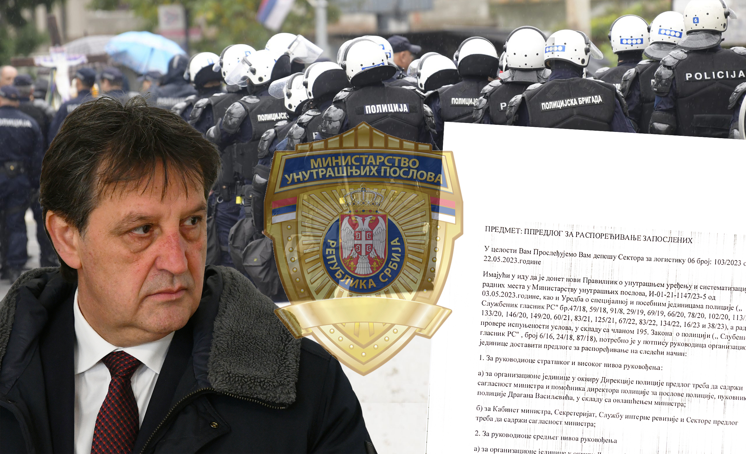Gašić, policija, politizacija, MUP Srbije