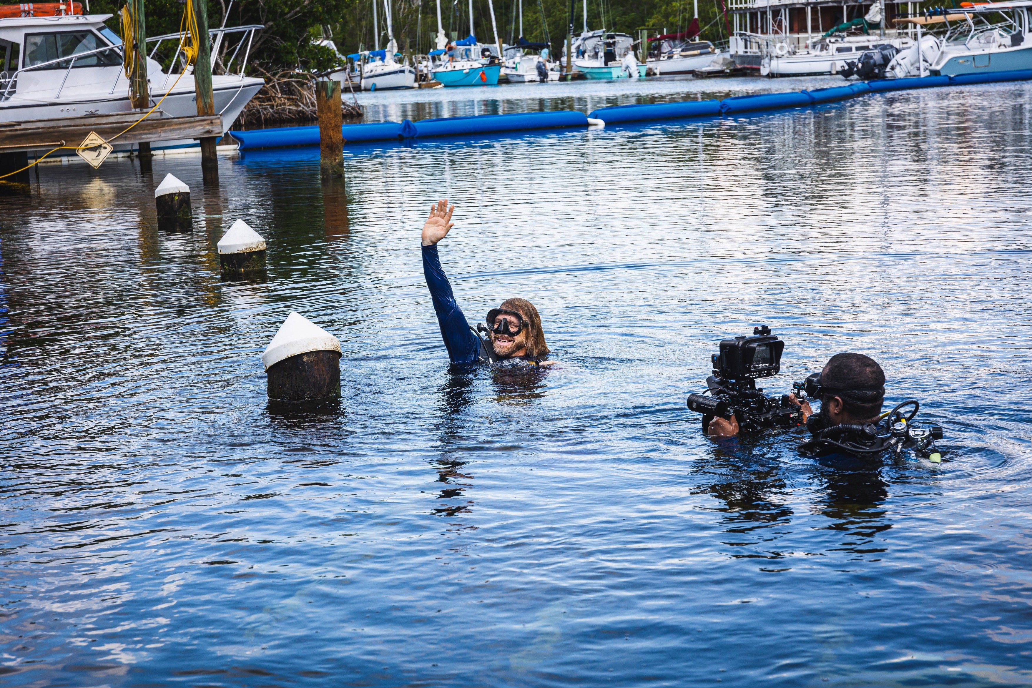 Researcher resurfaces after living undersea for a 100 days, Key Largo, Florida - 08 Jun 2023